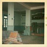 Northeast corner of the exhibition/convention space in Government House under construction, looking East, 1967