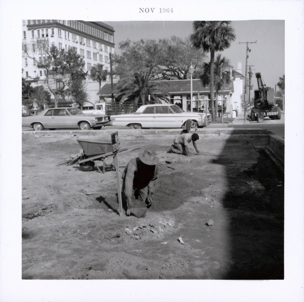 Archaeology excavations prior to the construction of the Wakeman House, 1964] - 