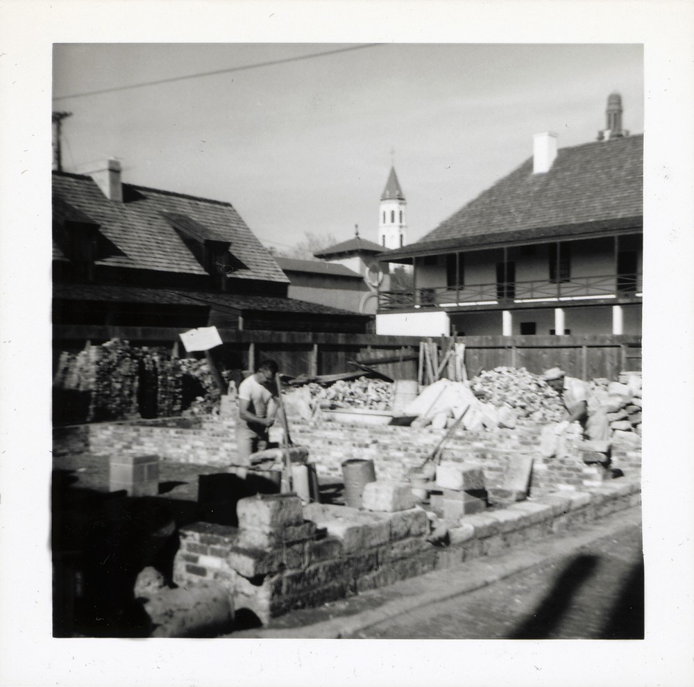 Construction of the Watson House on Charlotte Street, 1967 - 