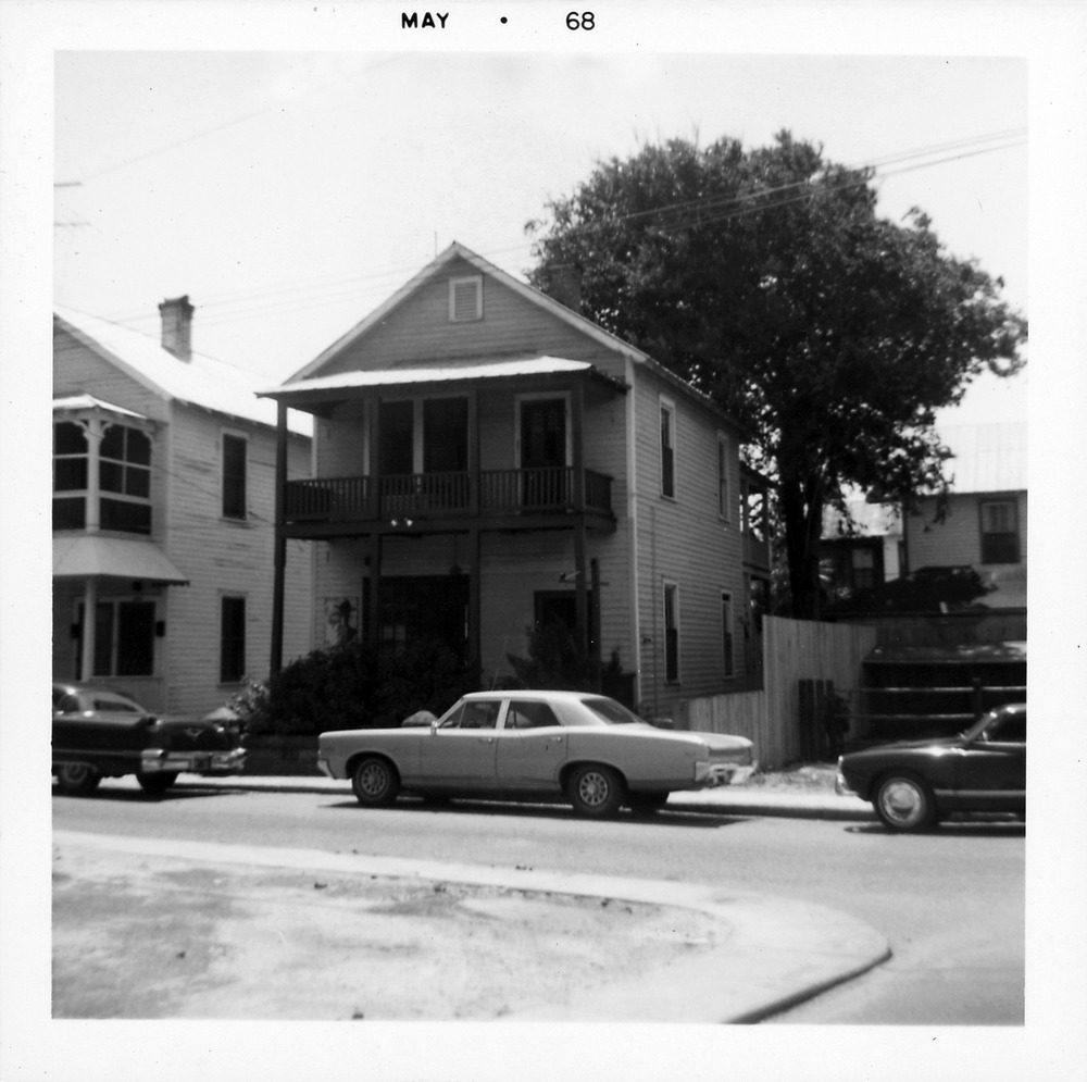 East Elevation of the McGraw House on Charlotte Street, looking West, 1968 - 