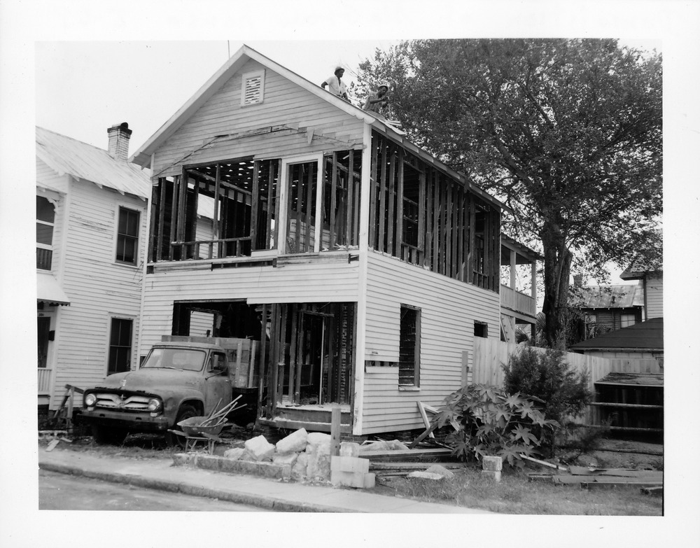 Demolition of the McGraw House on Charlotte Street, August 1968 - 