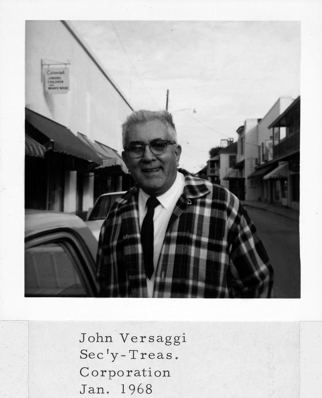 John Versaggi, 1968