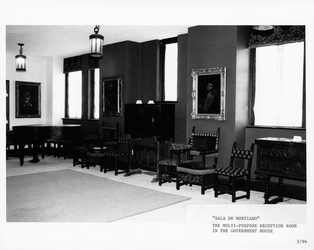 "Sala De Montiano" in Government House