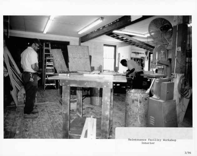 Maintenance Facility Workshop Interior