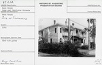 Southwest elevation of the Best House from Cuna Street, prior to demolition<br />( 33 volumes )