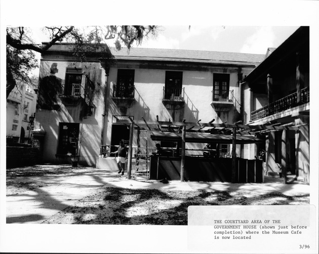 The Courtyard Area of the Government House (Public Areas)