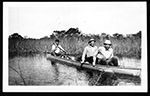 A canoe trip through the Everglades, circa 1910.